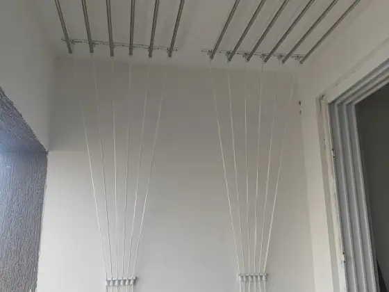 Neatly installed ceiling cloth hanger in Avadi, Chennai